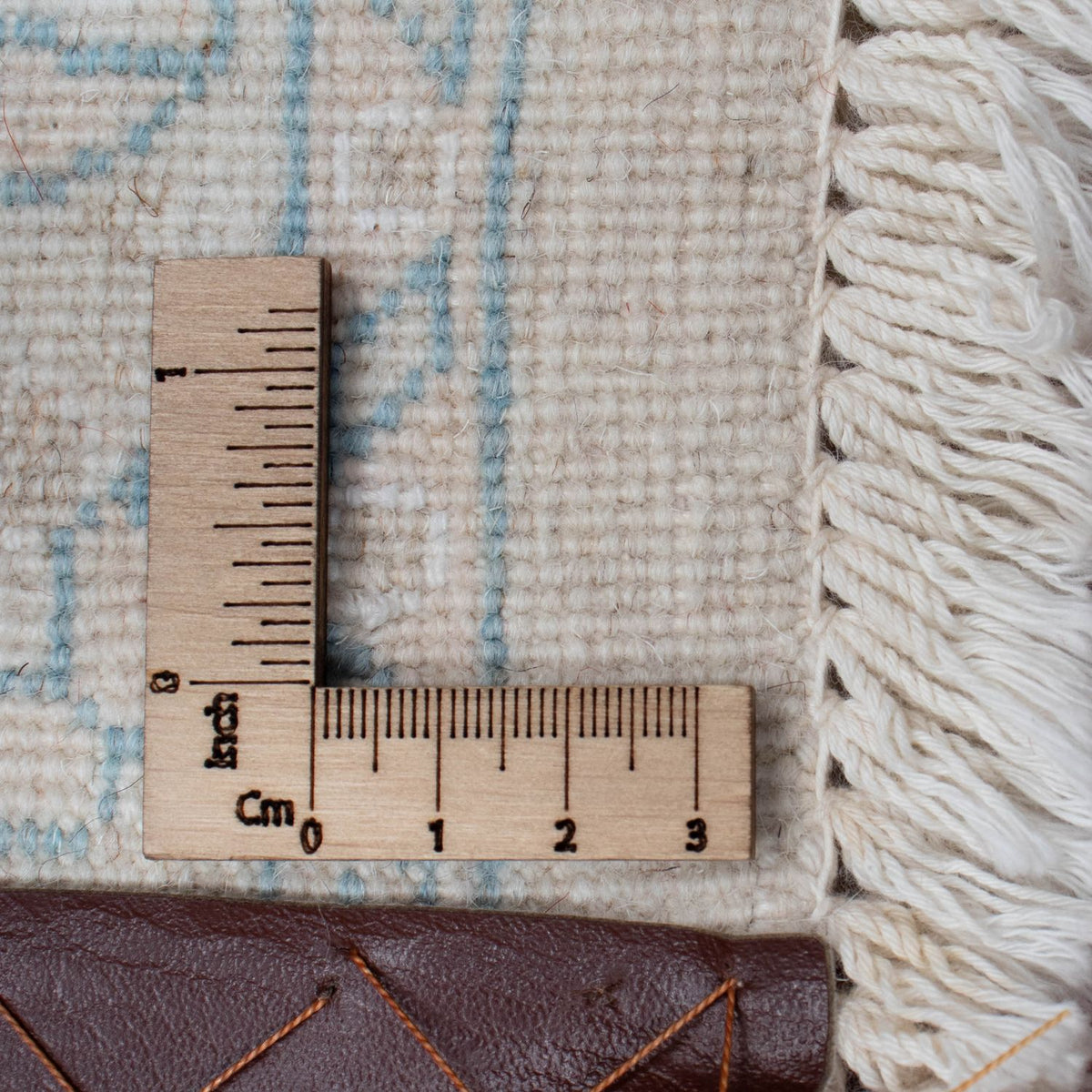 Loper Perzisch tapijt - Nain - 297 x 77 cm - donkerrood