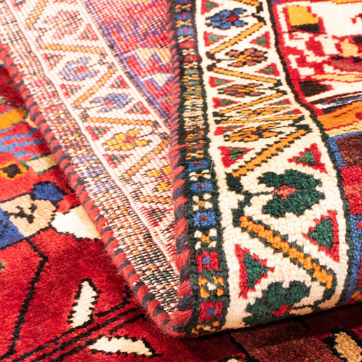 Perzisch Tapijt - Nomadisch - 150 x 104 cm - donkerrood