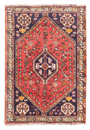 Perzisch Tapijt - Nomadisch - 162 x 112 cm - donkerrood