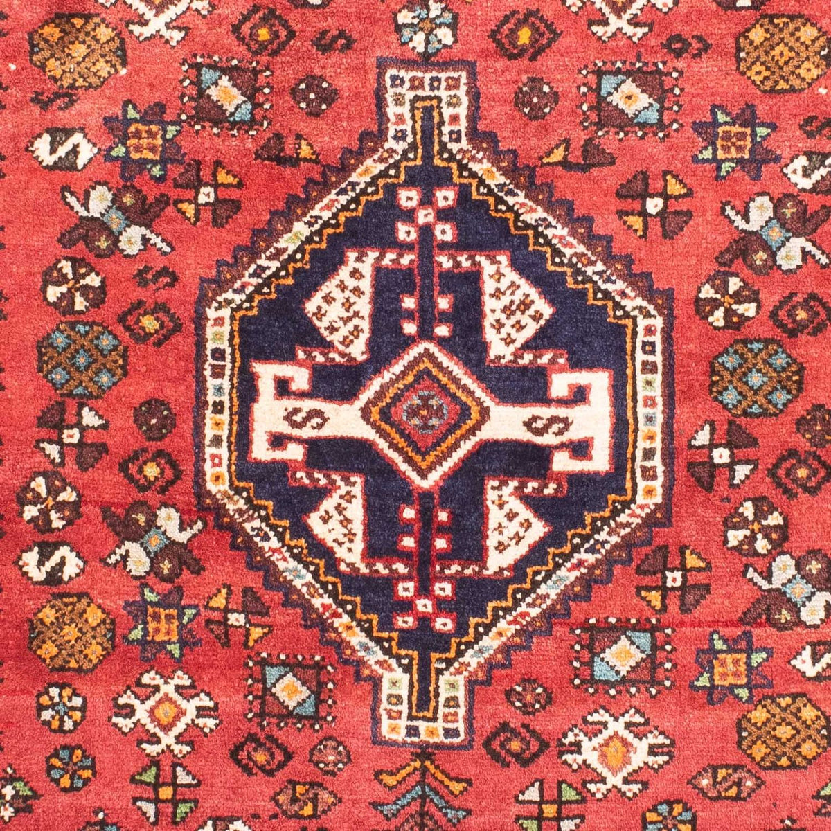 Perzisch Tapijt - Nomadisch - 162 x 112 cm - donkerrood