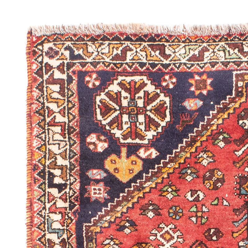 Perzisch Tapijt - Nomadisch - 162 x 112 cm - donkerrood