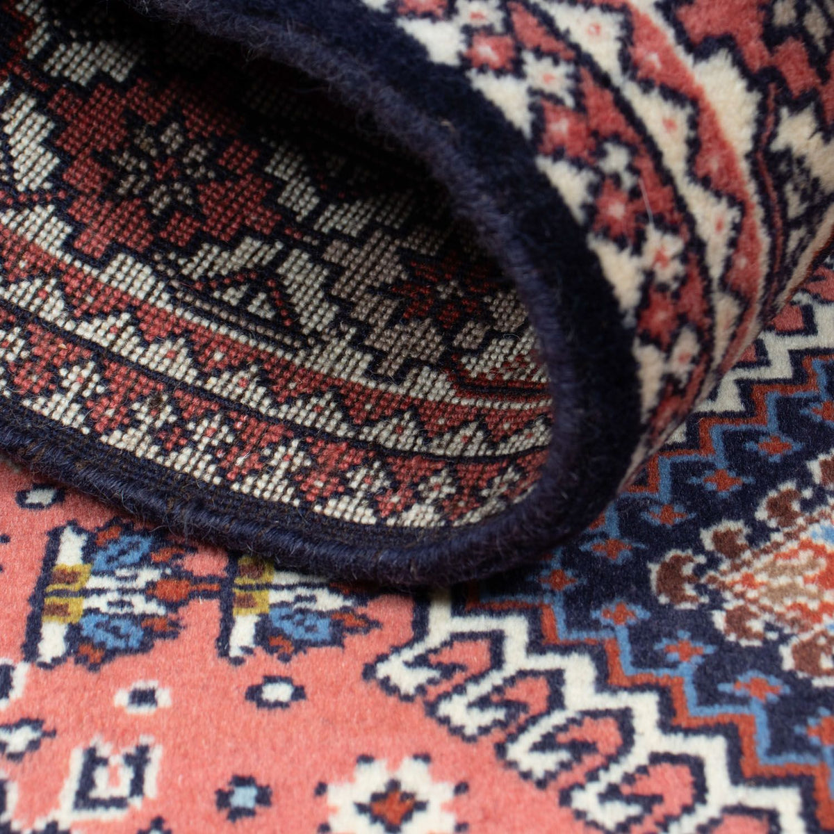 Perzisch Tapijt - Nomadisch - 142 x 100 cm - donkerblauw