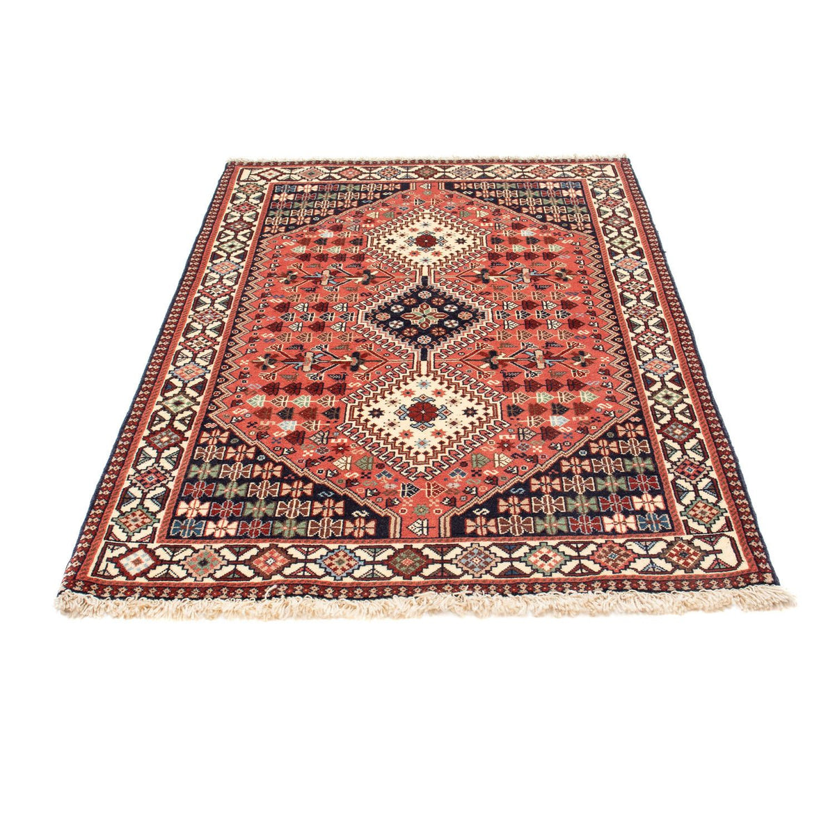 Perzisch Tapijt - Nomadisch - 152 x 98 cm - donkerblauw