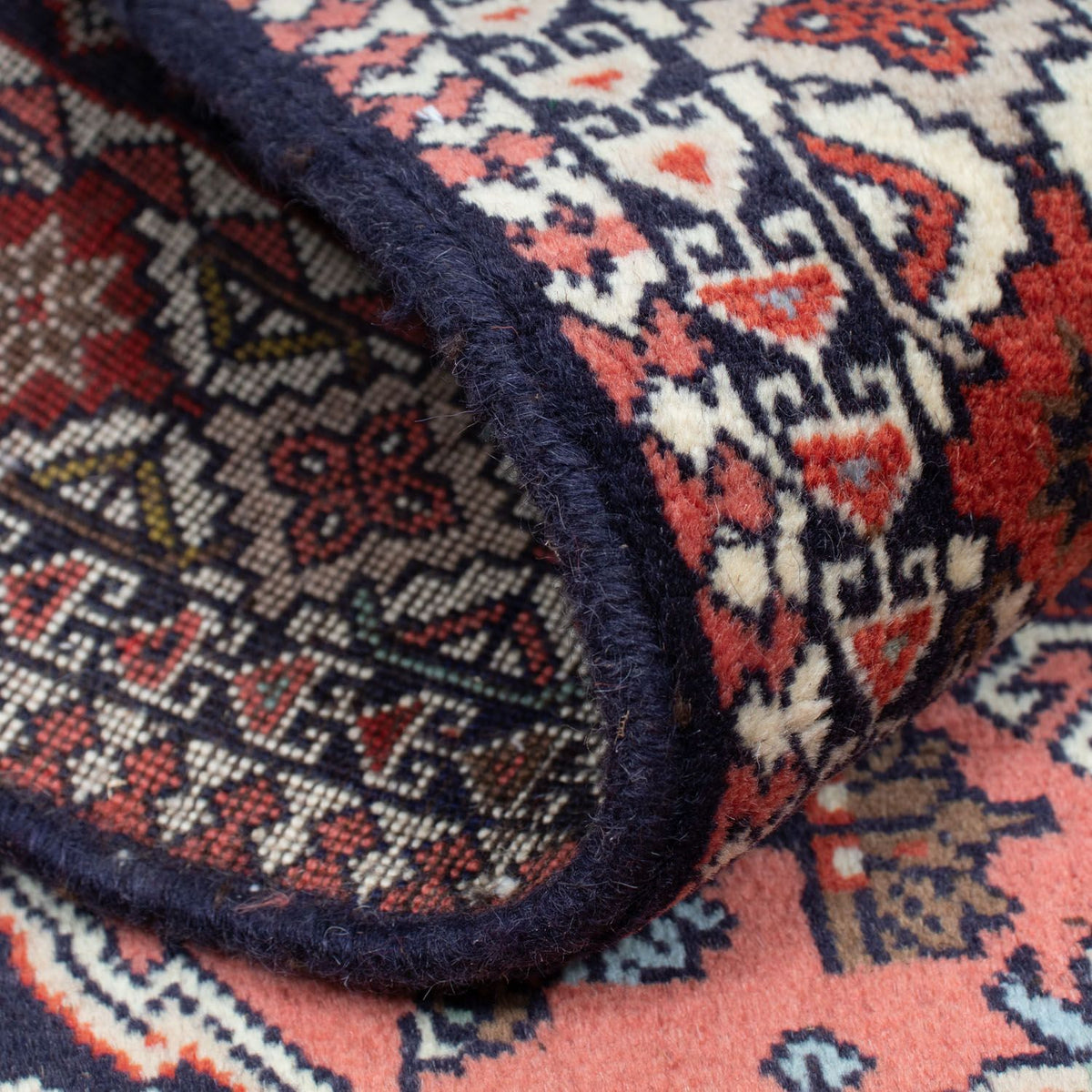 Perzisch Tapijt - Nomadisch - 148 x 103 cm - donkerblauw