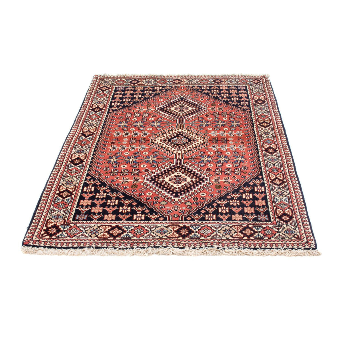 Perzisch Tapijt - Nomadisch - 144 x 102 cm - donkerblauw