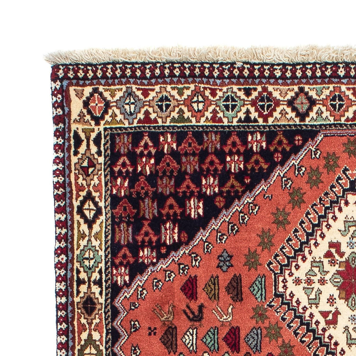 Perzisch Tapijt - Nomadisch - 146 x 103 cm - donkerblauw