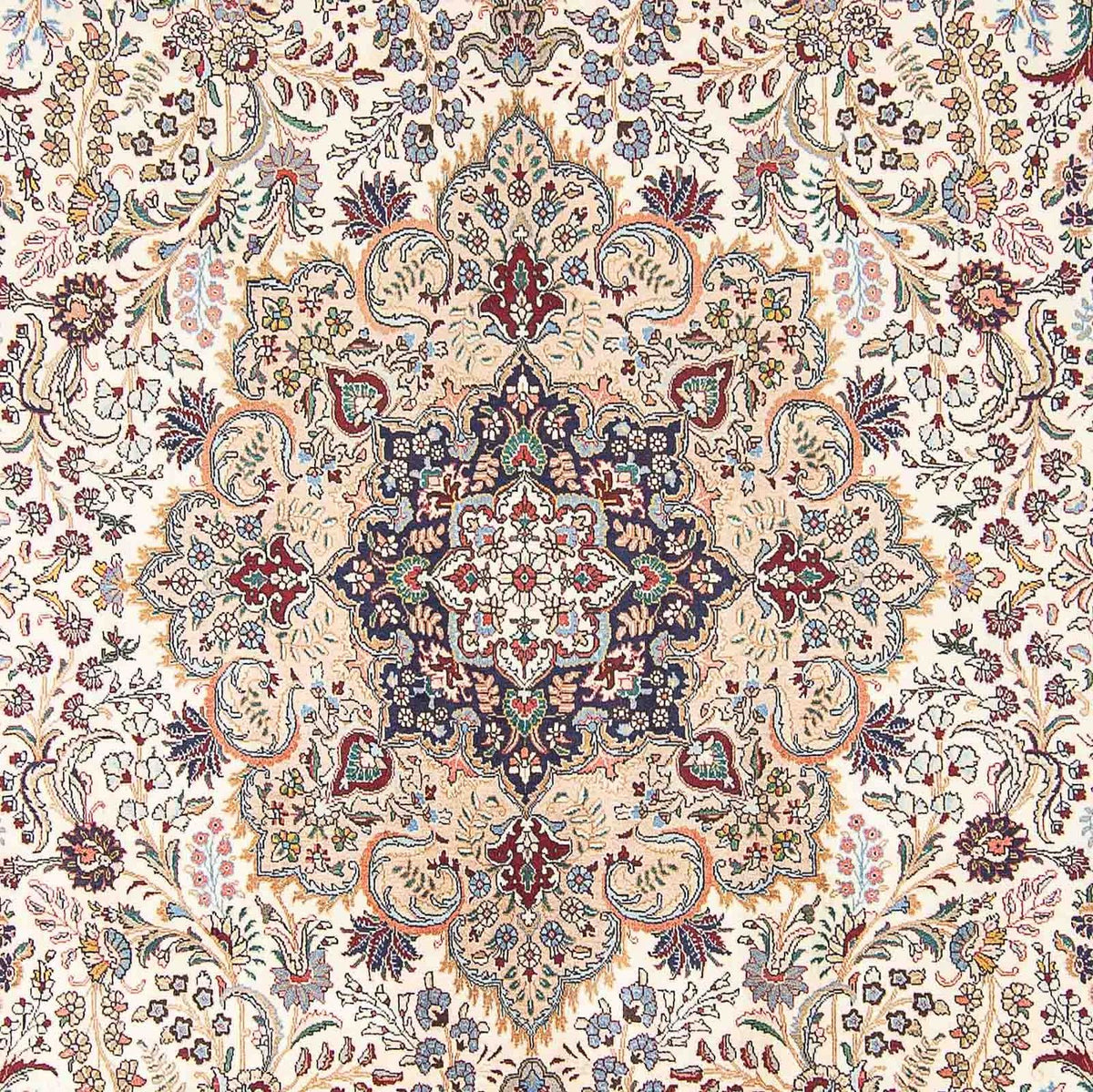Perzisch tapijt - Tabriz - Royal - 392 x 303 cm - beige