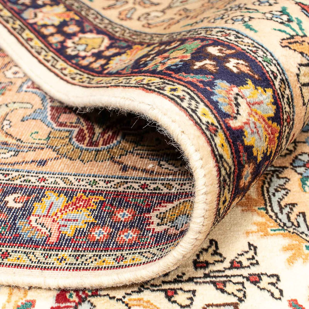 Perzisch tapijt - Tabriz - Royal - 392 x 303 cm - beige