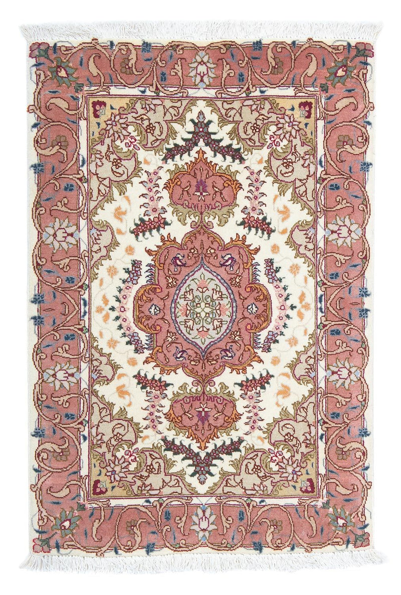 Perzisch tapijt - Tabriz - Royal - 89 x 58 cm - beige