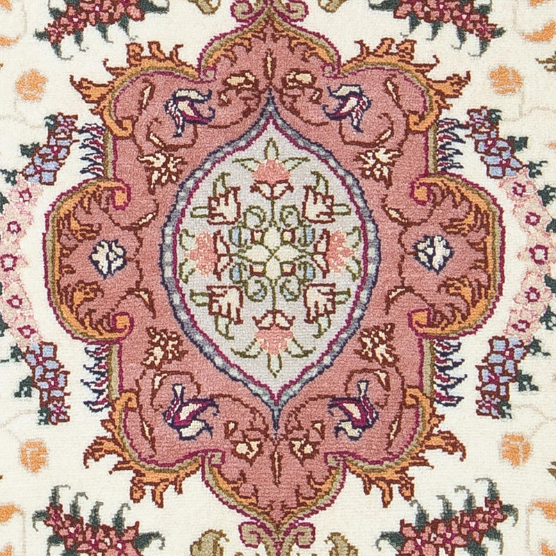 Perzisch tapijt - Tabriz - Royal - 89 x 58 cm - beige