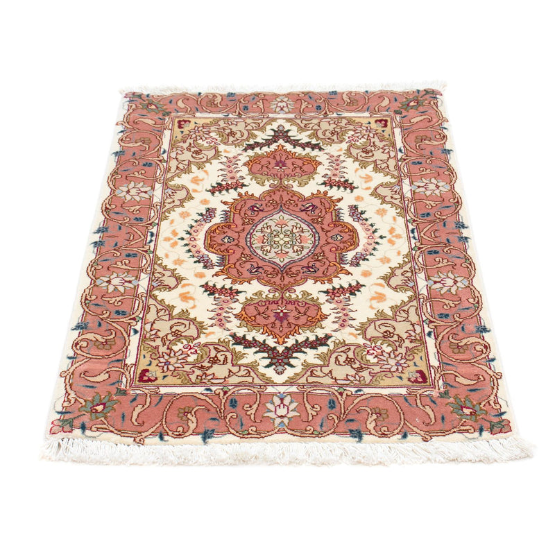 Perzisch tapijt - Tabriz - Royal - 89 x 58 cm - beige