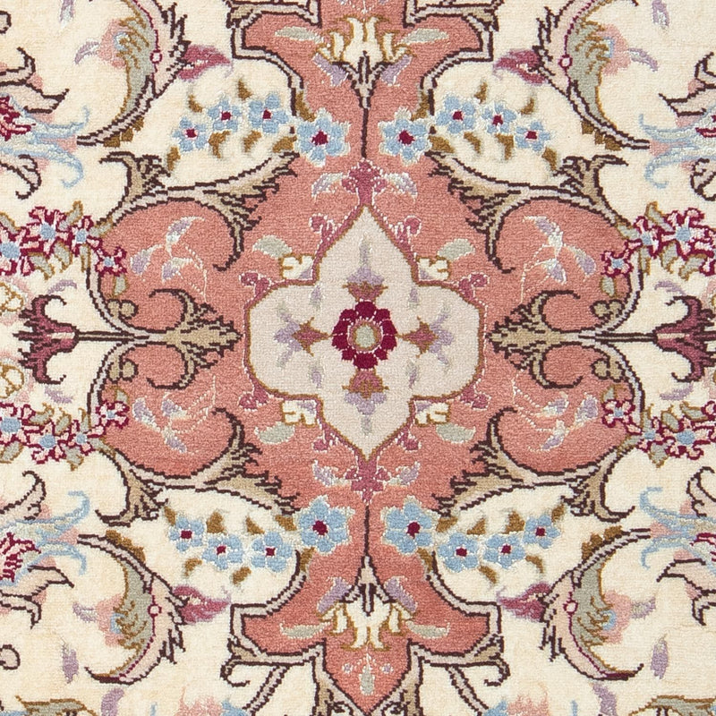 Perzisch tapijt - Tabriz - Royal - 85 x 64 cm - beige