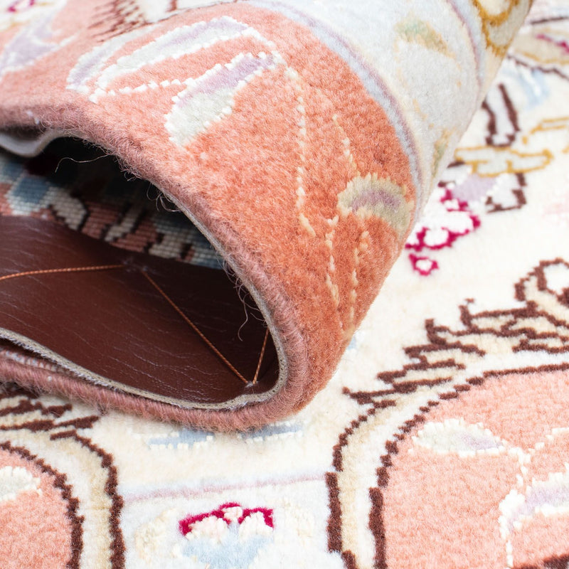 Perzisch tapijt - Tabriz - Royal - 85 x 64 cm - beige