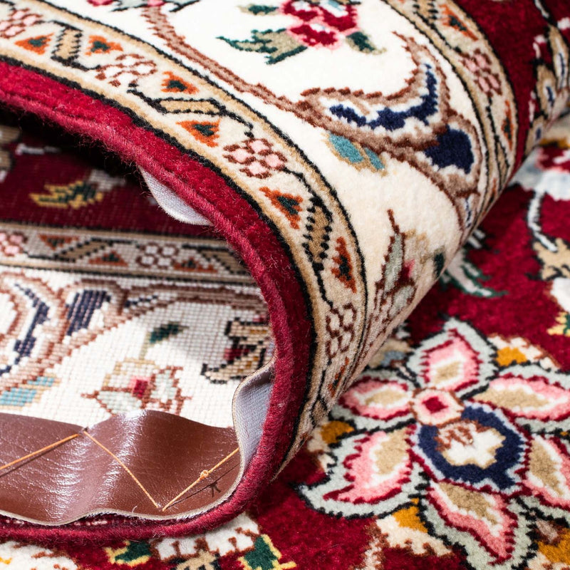 Loper Perzisch tapijt - Tabriz - Royal - 205 x 88 cm - donkerrood