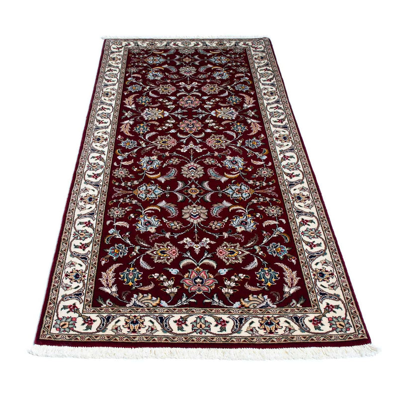 Loper Perzisch tapijt - Tabriz - Royal - 205 x 88 cm - donkerrood