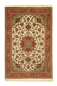 Perzisch tapijt - Tabriz - Royal - 155 x 103 cm - beige