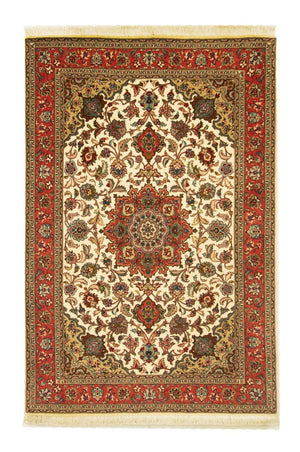 Perzisch tapijt - Tabriz - Royal - 155 x 103 cm - beige