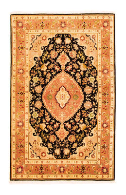 Perzisch tapijt - Tabriz - Royal - 160 x 100 cm - zwart