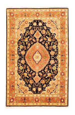 Perzisch tapijt - Tabriz - Royal - 160 x 100 cm - zwart