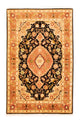 Tabriz - 50 Raj Tapijt 160x100cm - Perzisch tapijt