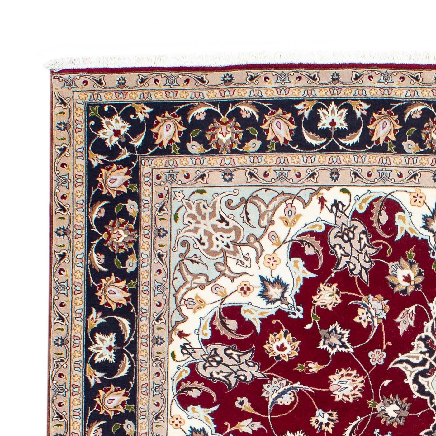 Tabriz - 50 Raj Tapijt 195x153cm - Perzisch tapijt
