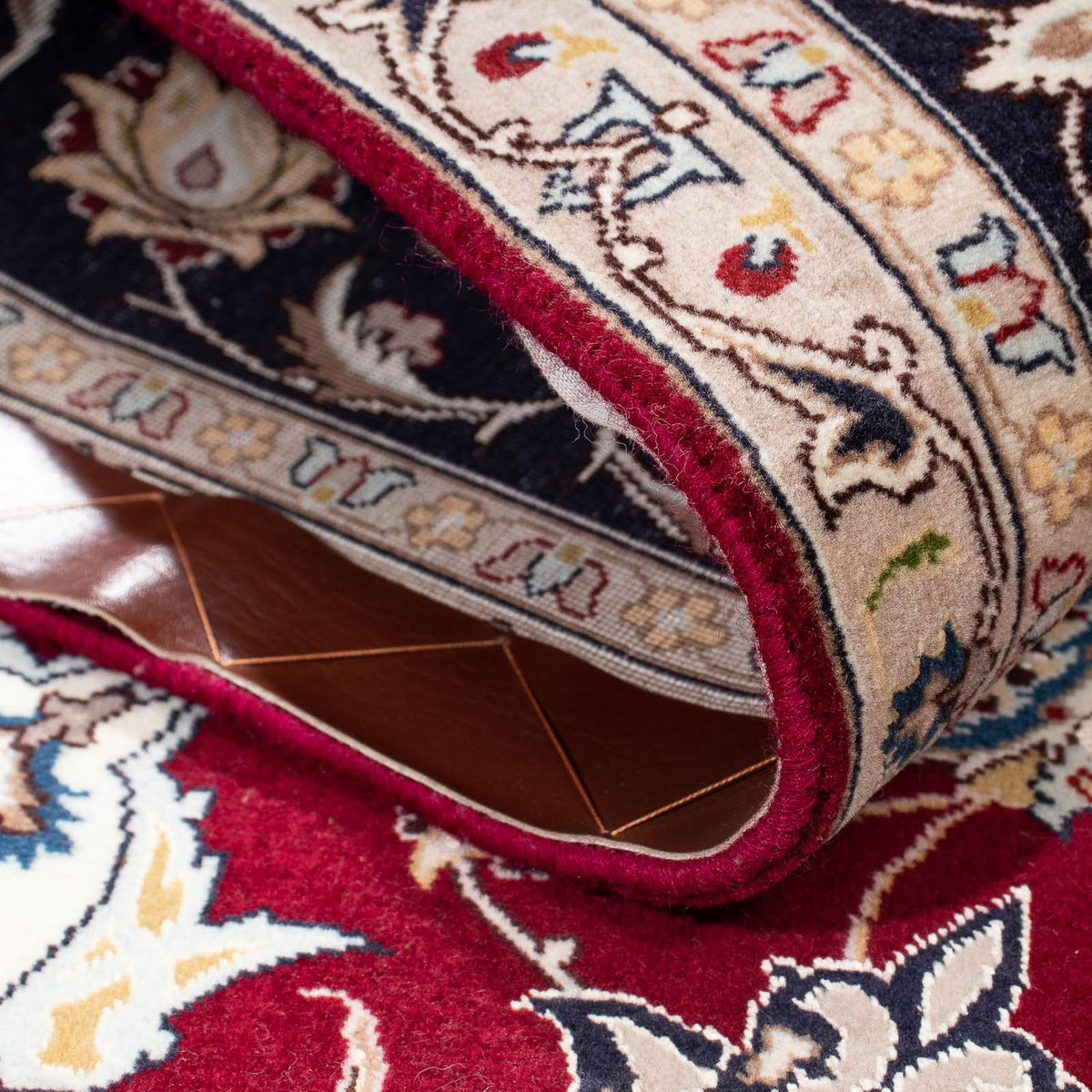 Perzisch tapijt - Tabriz - Royal - 195 x 153 cm - donkerrood