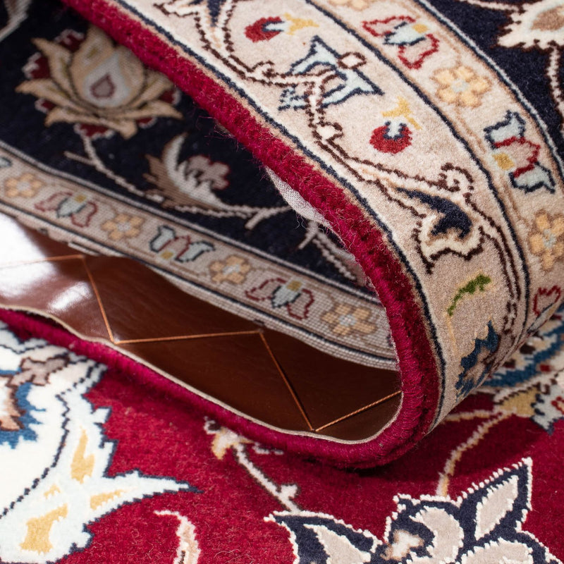 Perzisch tapijt - Tabriz - Royal - 195 x 153 cm - donkerrood