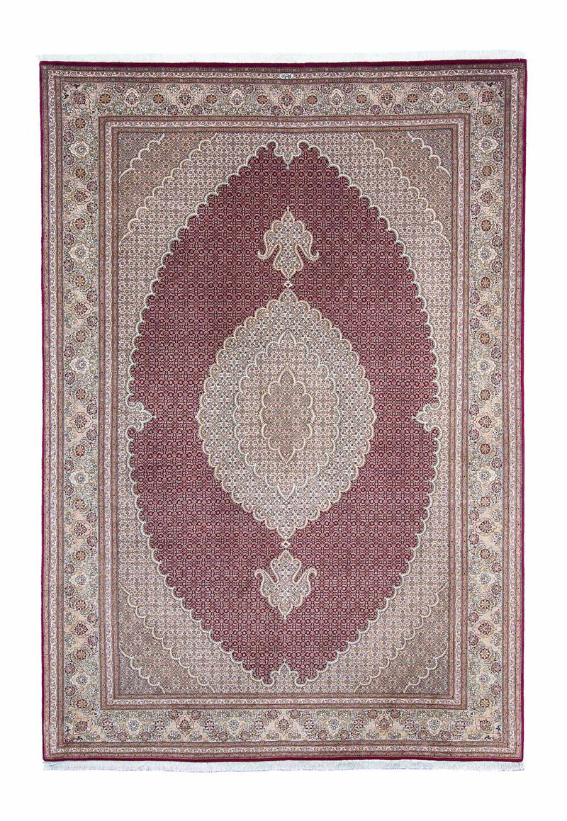 Perzisch tapijt - Tabriz - 303 x 204 cm - donkerrood