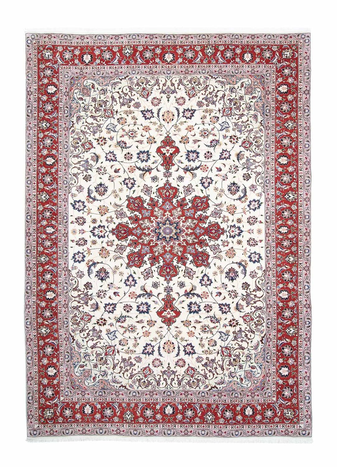 Perzisch tapijt - Tabriz - Royal - 300 x 204 cm - beige