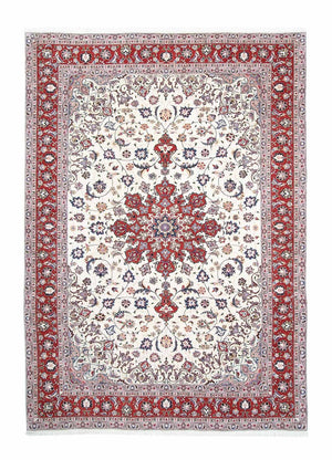 Perzisch tapijt - Tabriz - Royal - 300 x 204 cm - beige
