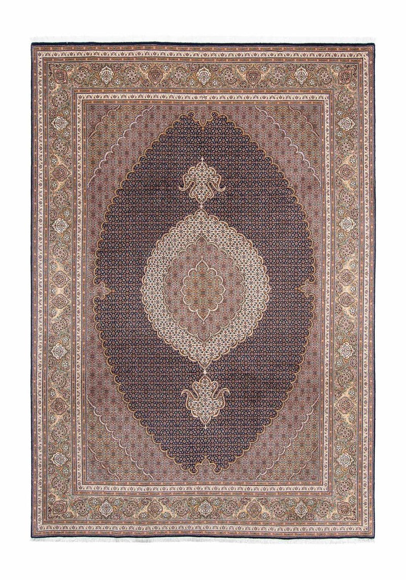 Perzisch tapijt - Tabriz - 295 x 203 cm - donkerblauw