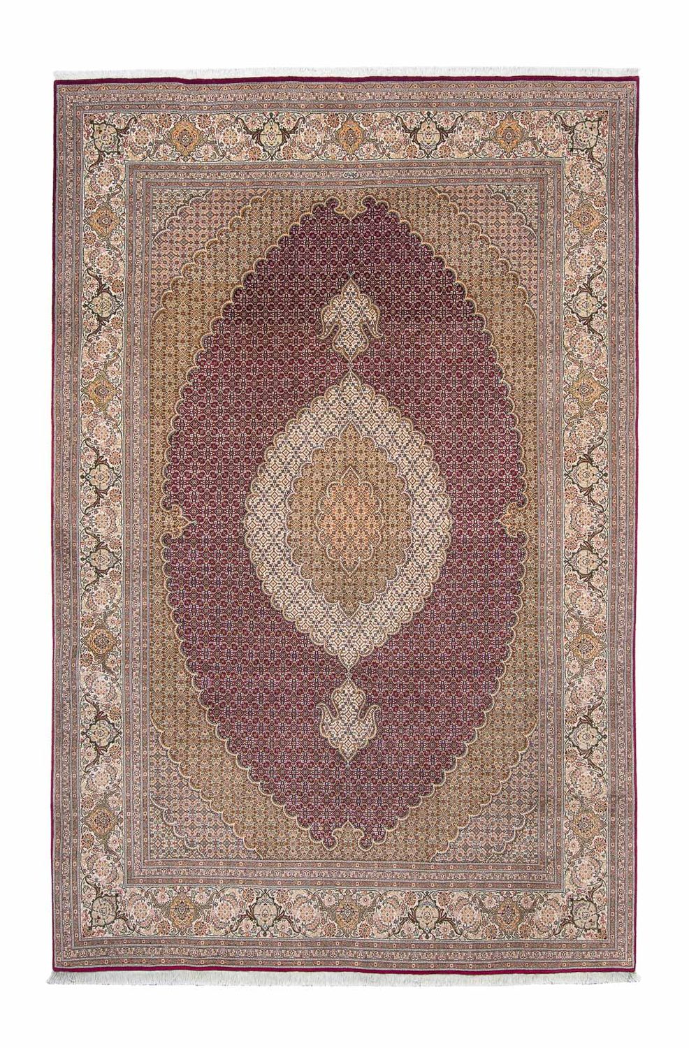 Perzisch tapijt - Tabriz - 308 x 204 cm - donkerrood