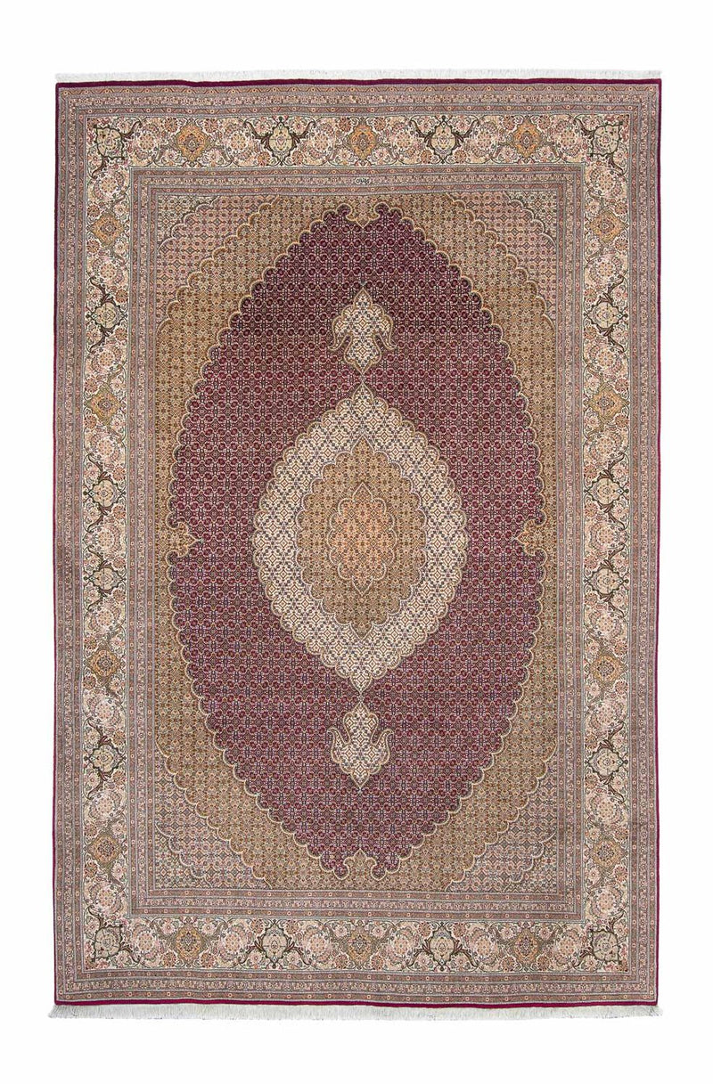Perzisch tapijt - Tabriz - 308 x 204 cm - donkerrood