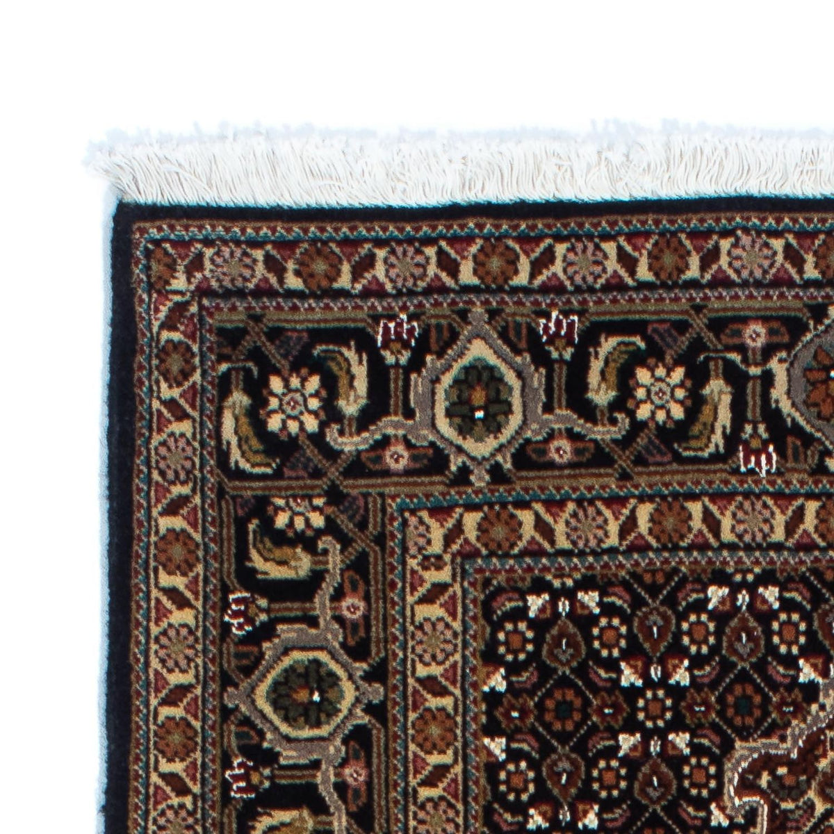 Loper Perzisch tapijt - Tabriz - 201 x 77 cm - donkerblauw