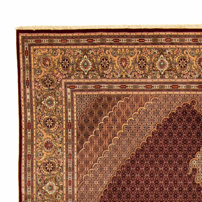 Perzisch tapijt - Tabriz - 400 x 298 cm - donkerrood