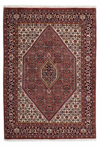 Perzisch tapijt - Bijar - 202 x 140 cm - rood