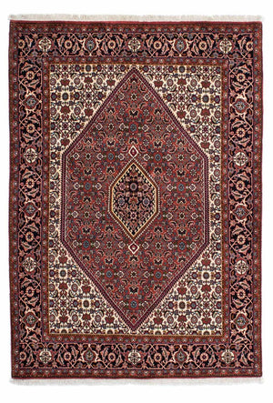 Perzisch tapijt - Bijar - 202 x 140 cm - rood