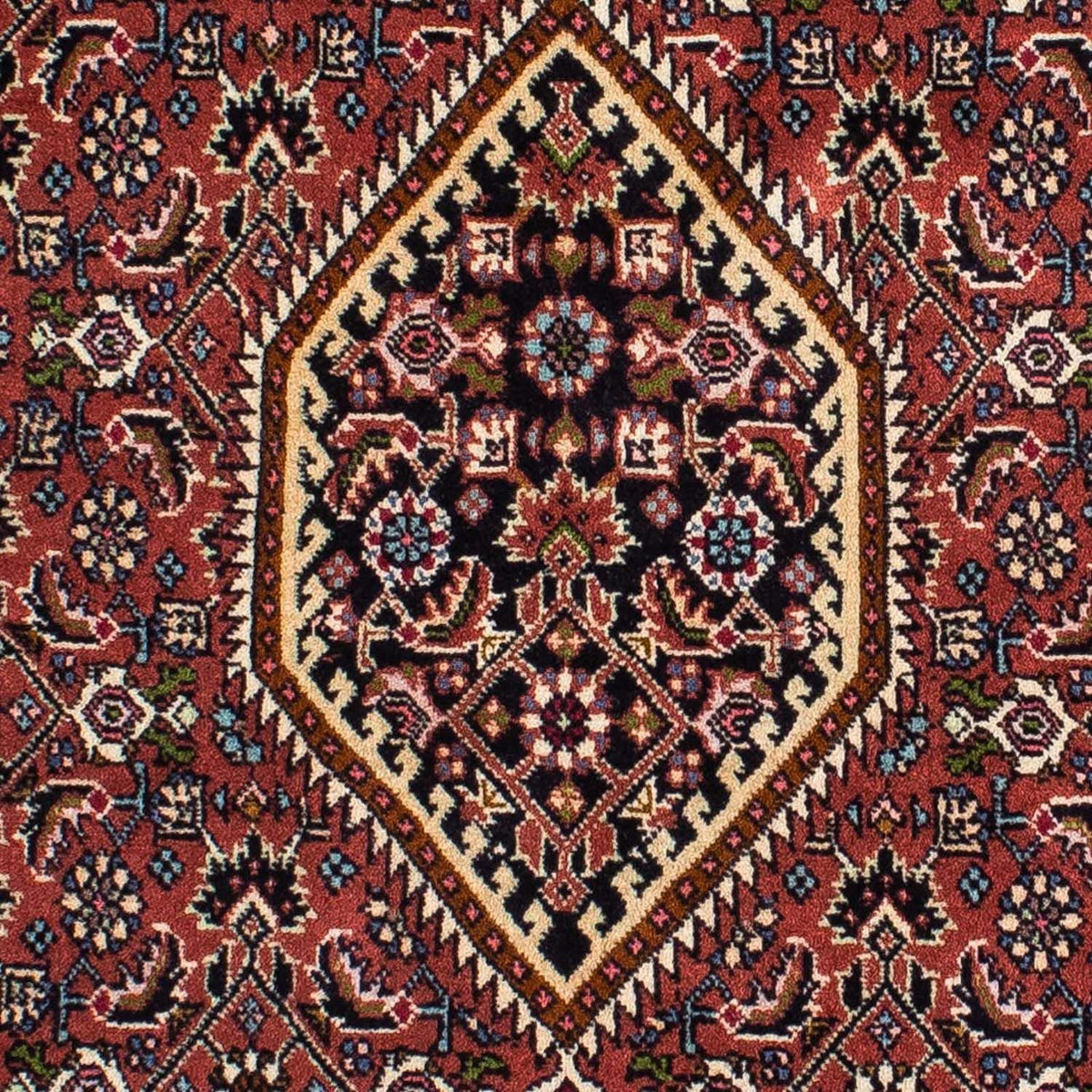 Perzisch tapijt - Bijar - 202 x 140 cm - rood