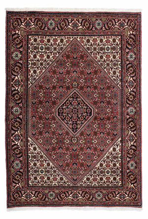 Perzisch tapijt - Bijar - 212 x 144 cm - rood