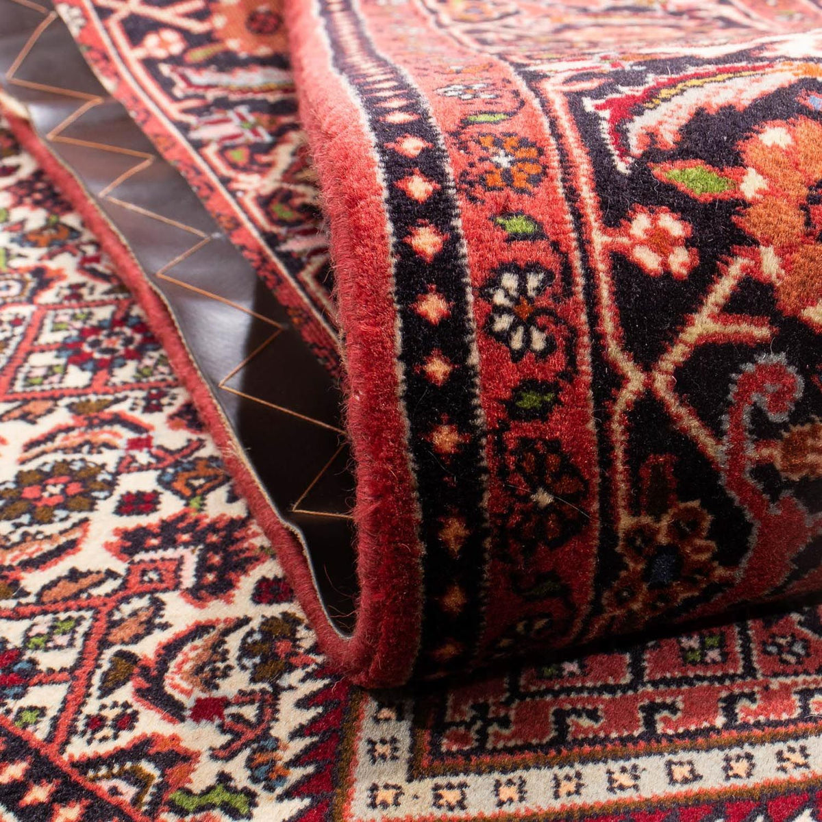 Perzisch tapijt - Bijar - 243 x 174 cm - licht rood