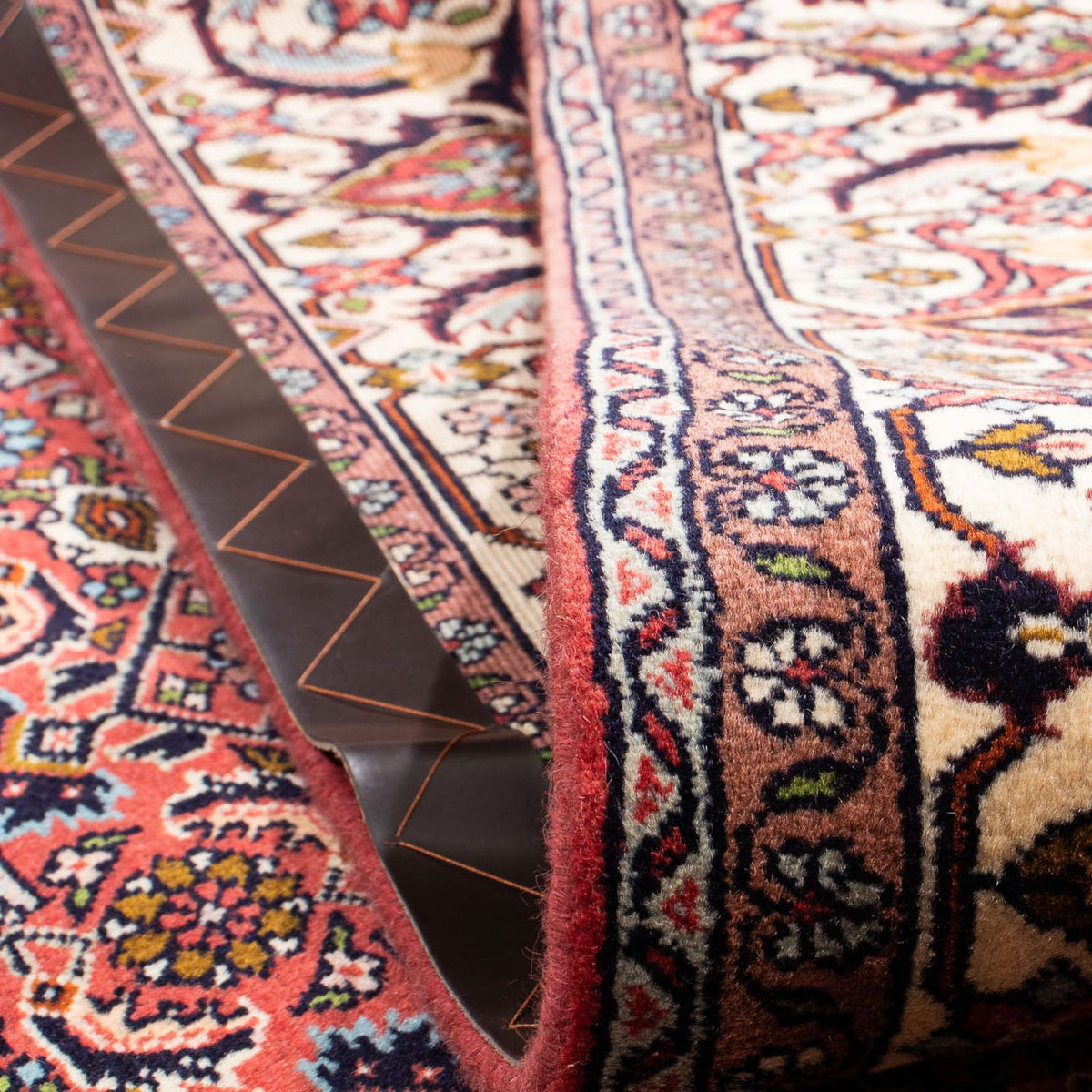 Perzisch tapijt - Bijar - 288 x 195 cm - licht rood