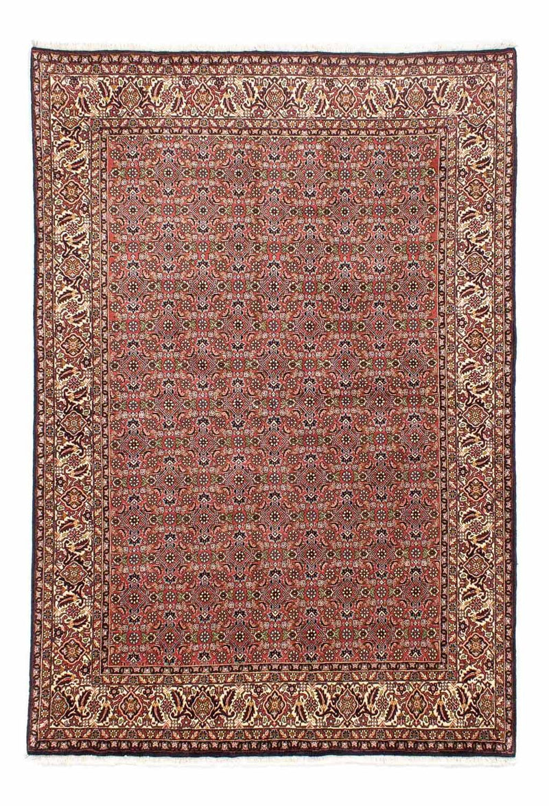Perzisch tapijt - Bijar - 251 x 172 cm - licht rood