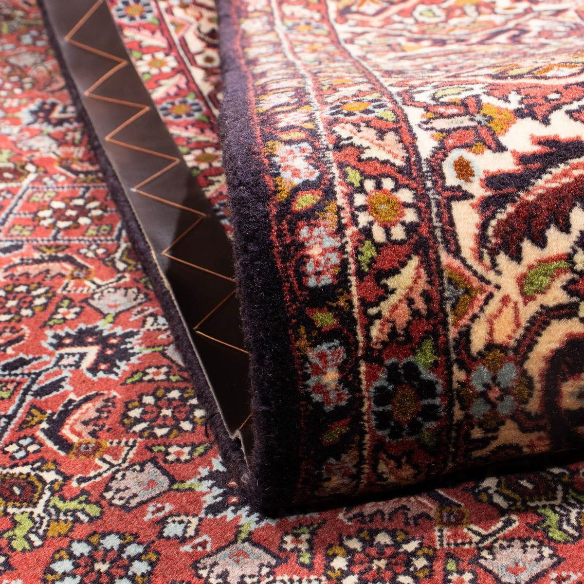 Perzisch tapijt - Bijar - 251 x 172 cm - licht rood