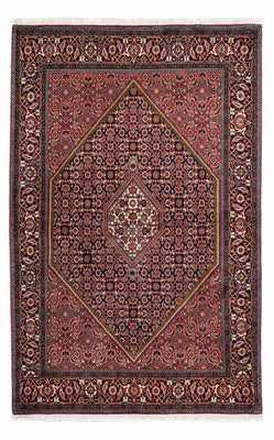 Perzisch tapijt - Bijar - 215 x 137 cm - rood