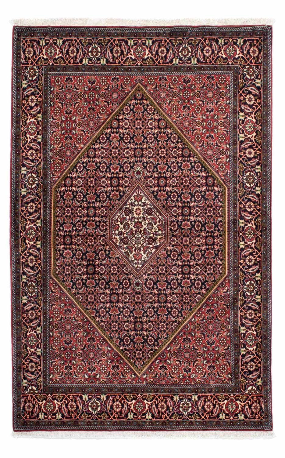 Perzisch tapijt - Bijar - 215 x 137 cm - rood
