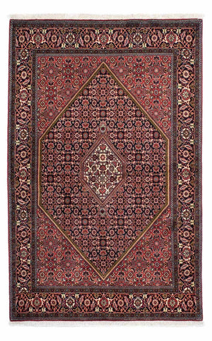 Perzisch tapijt - Bijar - 215 x 137 cm - rood
