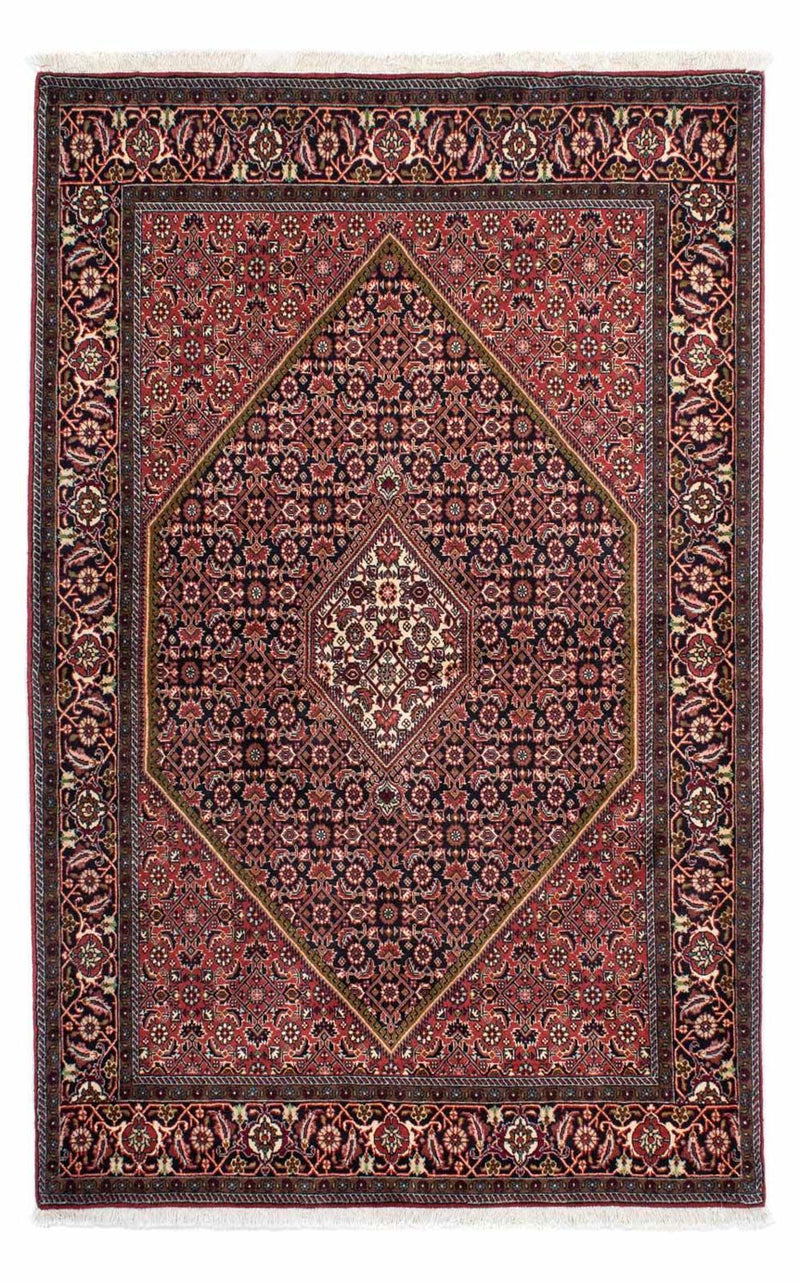Perzisch tapijt - Bijar - 215 x 137 cm - rood