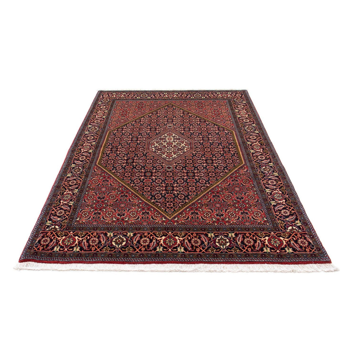 Perzisch tapijt - Bijar - 215 x 137 cm - rood