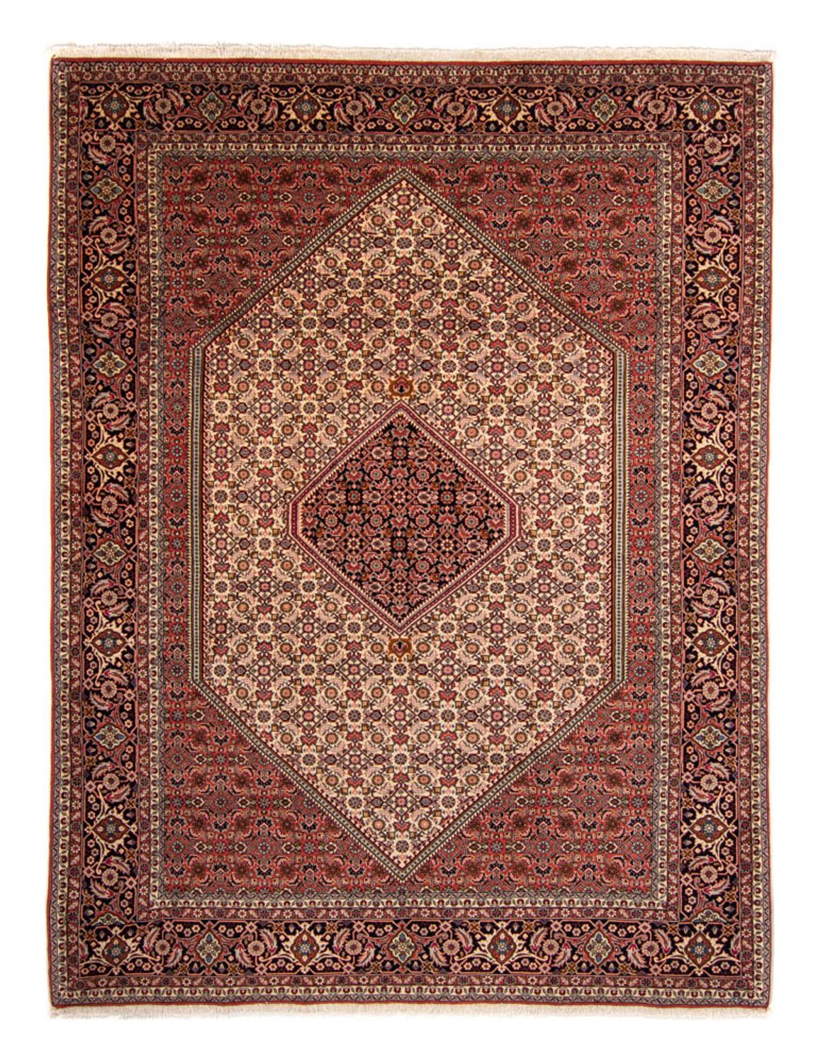 Perzisch tapijt - Bijar - 330 x 247 cm - licht rood