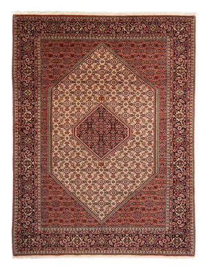 Perzisch tapijt - Bijar - 330 x 247 cm - licht rood